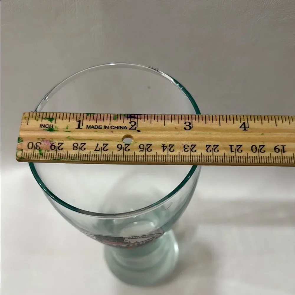 Bubba Gump Shrimp Co. Clear Glass Bar Accessory 20 Year Anniversary Miami 20 Oz